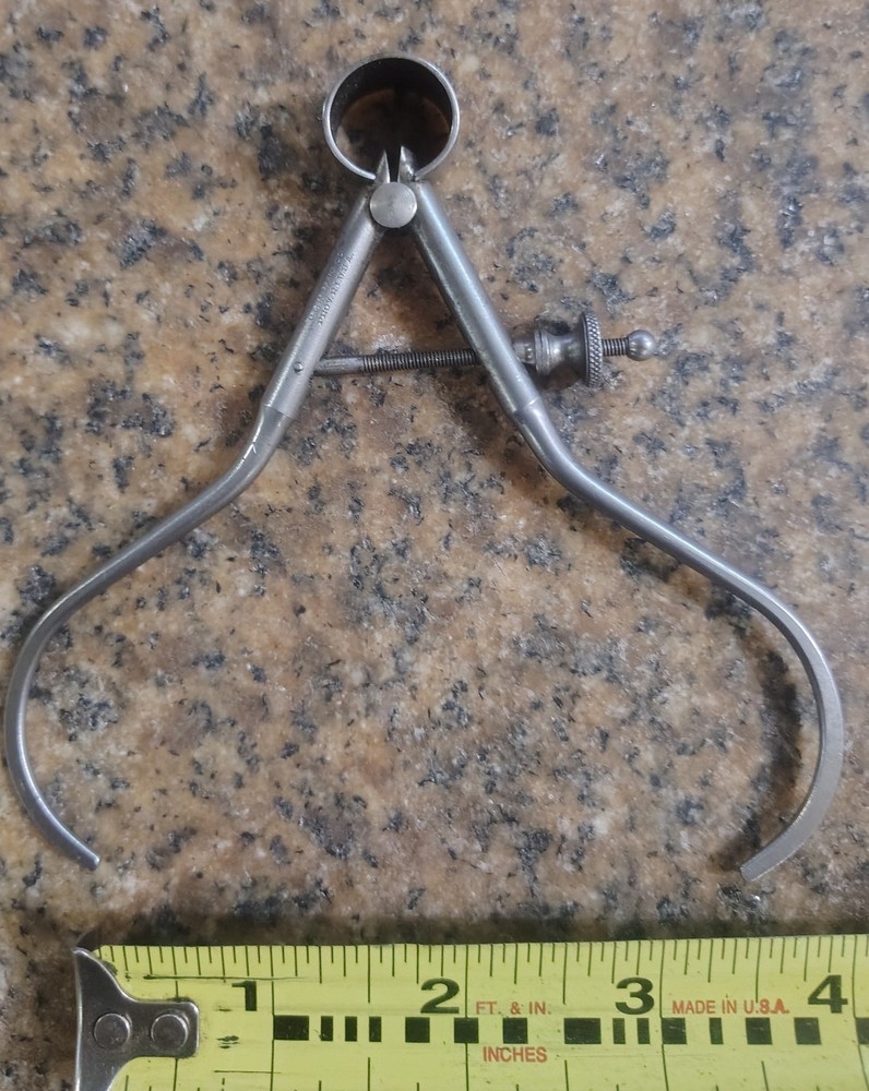 🗽 VINTAGE BROWN AND SHARPE 3" OD CALIPER