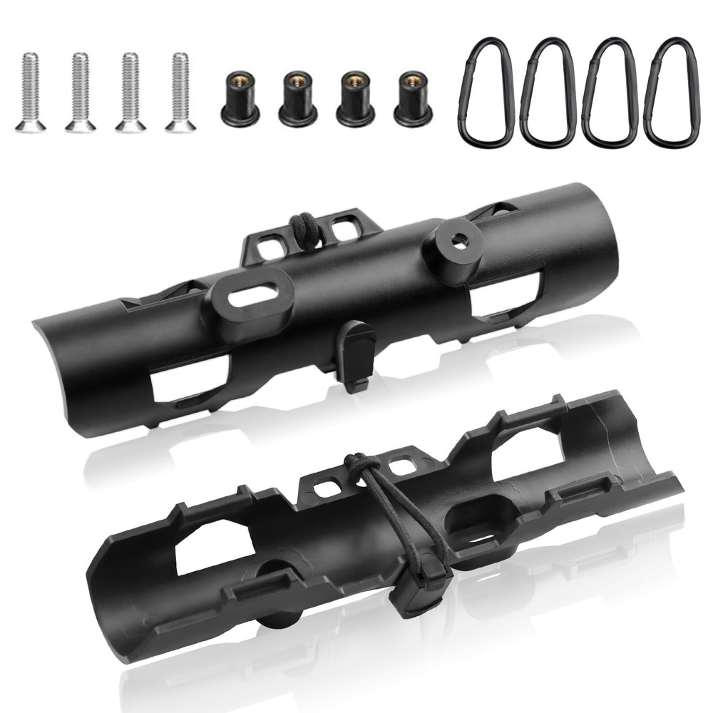 Kayak Paddle Holder with 2-Point Locking System for Standard Paddles