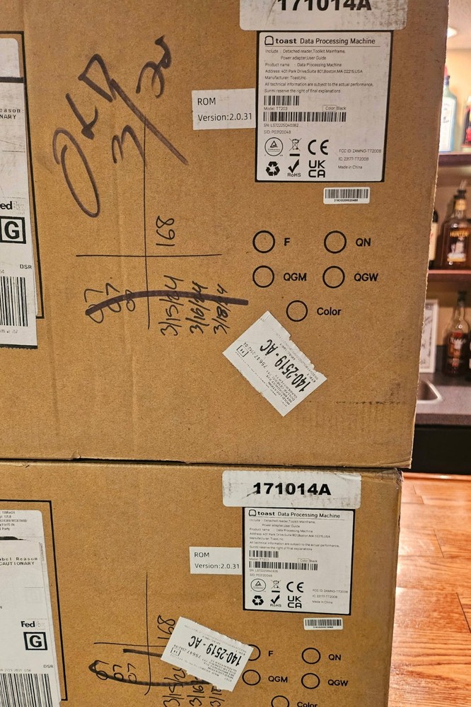 Toast Flex Point of Sale System New ~Complete System