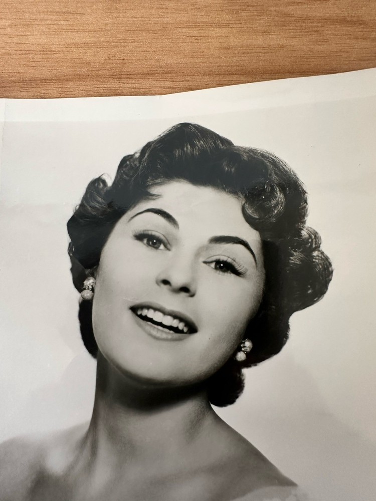 Two Signed Roberta Peters Headshots