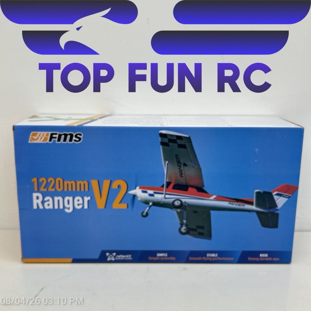 FMS RANGER 1220MM V2 RTF OPEN BOX W/ REFLEX YELLOW (SCRATCH & DENT)