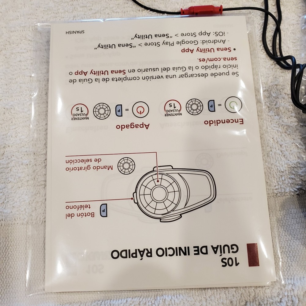 Sena 10S Motorcycle Bluetooth Headset Communication System