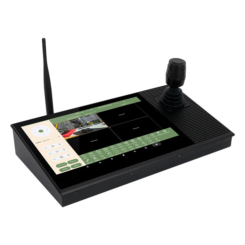 Smart Security System 10" Touch Screen Android Monitor System Joystick Control