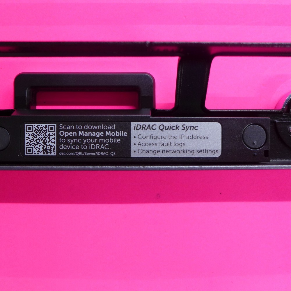 NEW Dell PowerEdge R630 iDRAC Quick Sync Security Bezel 8JP02
