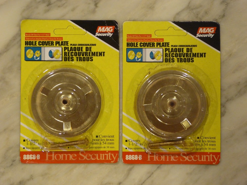 2 MAG SECURITY Hole Cover Plate   #8863-B