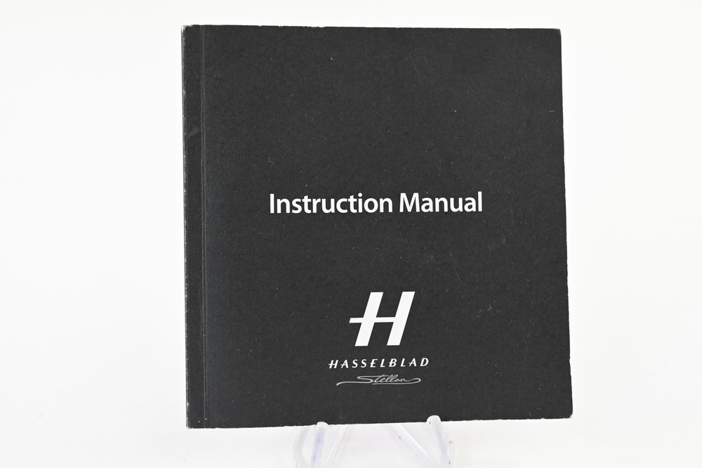 Hasselblad Instruction Manual #G324