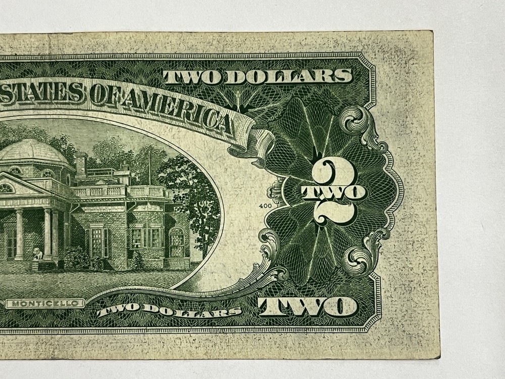1953 RED Seal $2 United States Note