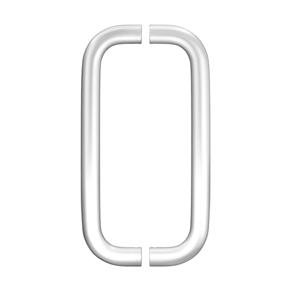 Brixwell Straight Back-to-Back Pull Handle 11" Length Clear Anodized Finish