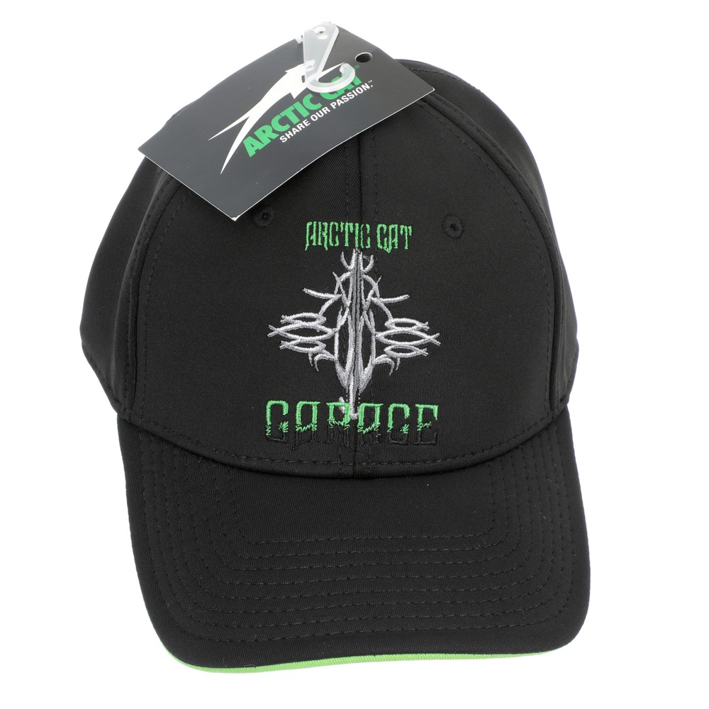 Black and Green Garage Cap