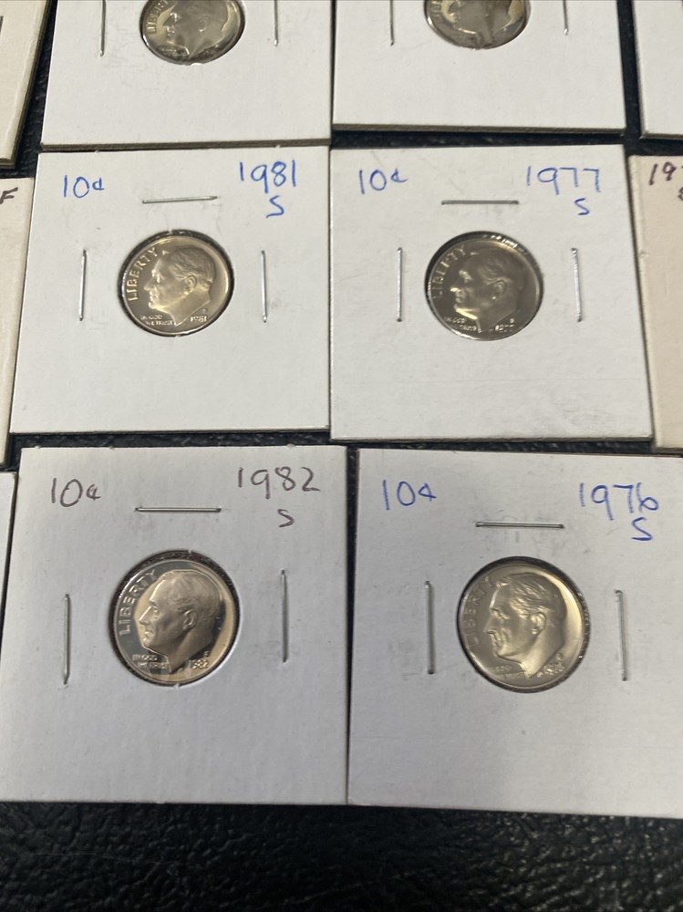 26 Copper Nickel Proof Roosevelt Dimes