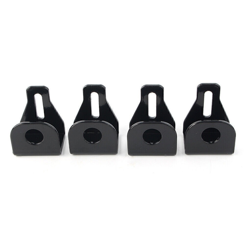 Set Saddlebag Lock Mounting Security Theft Deterrent Brackets For Harley Touring