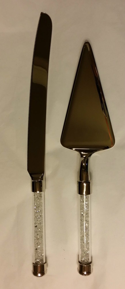 NIB-Hortense B. Hewitt Wedding Cake Serving Set-ship free