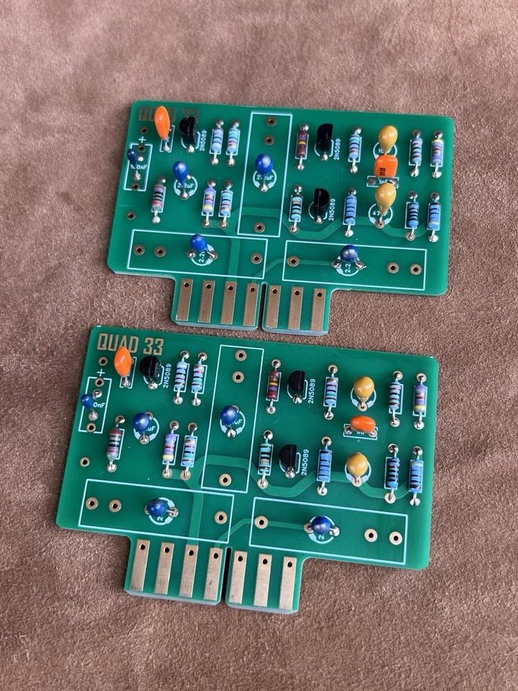 Quad 33 pre-amp boards （3 PCBA)