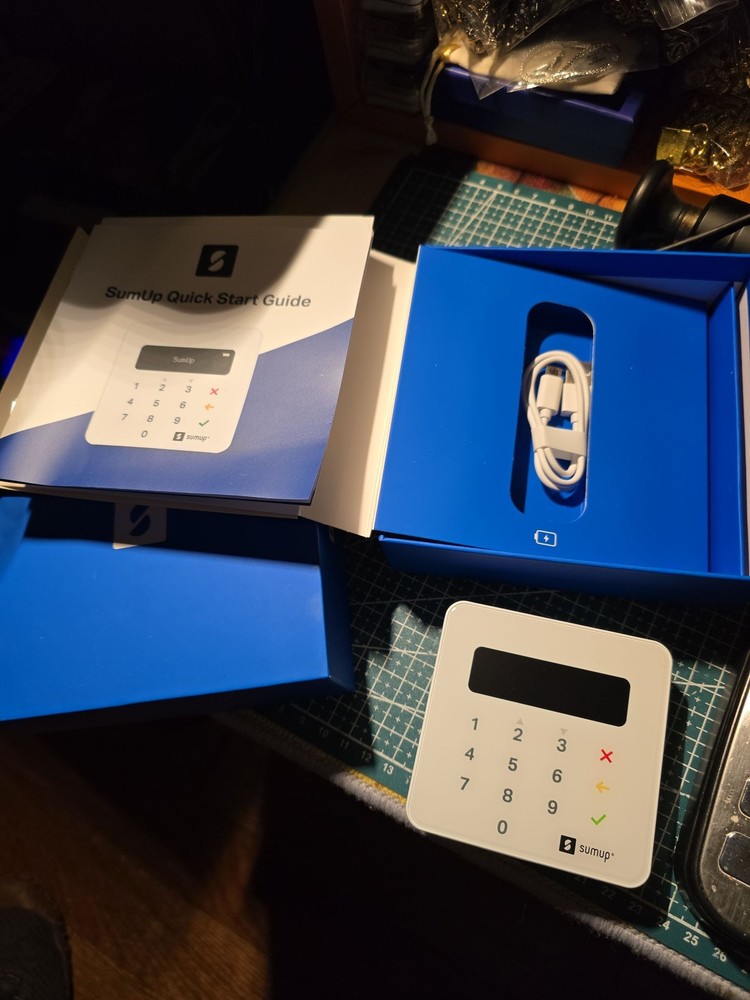 SumUp Air Card Reader NFC RFID Credit Debit Card Reader Bluetooth