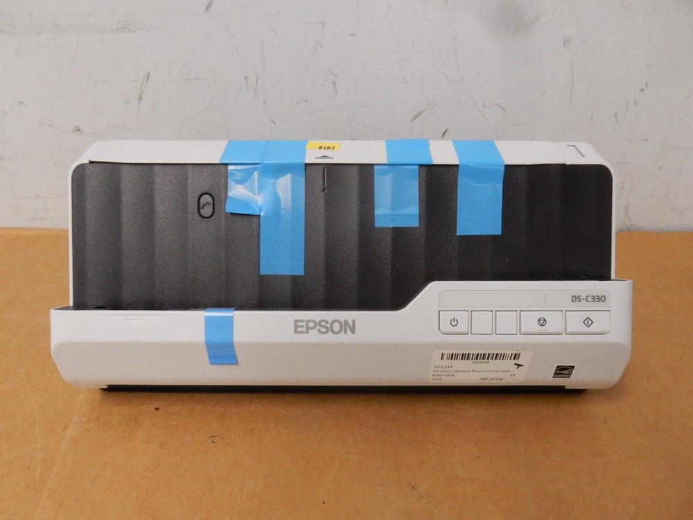 EPSON DS-C330 Compact Desktop Document Scanner - No AC Adapter