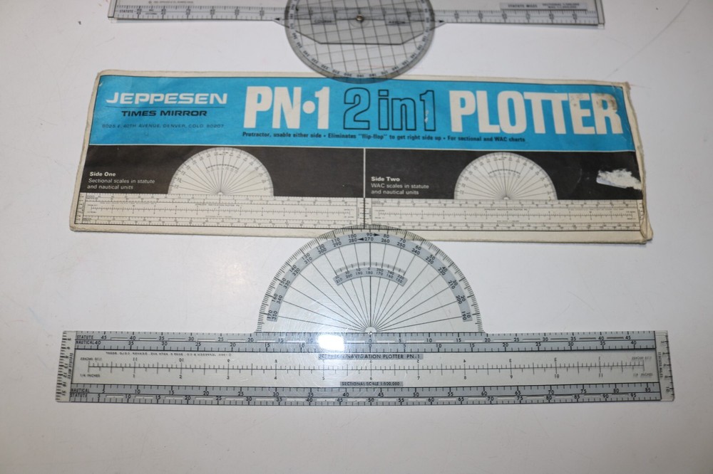 2 JEPPESEN Plotters PN-1 and PJ-1