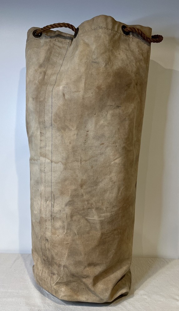 Vintage Military Canvas Duffle Bag