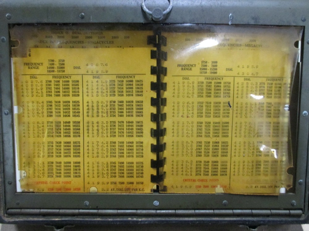 FREQUENCY METER BC - 221 - AC, MILITARY SURPLUS