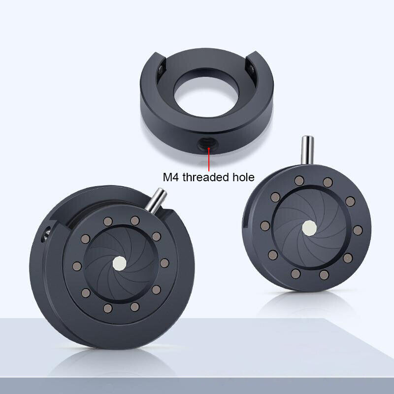 Adjustable Mechanical Iris Aperture 1-12mm Microscope Camera Module M4 thread