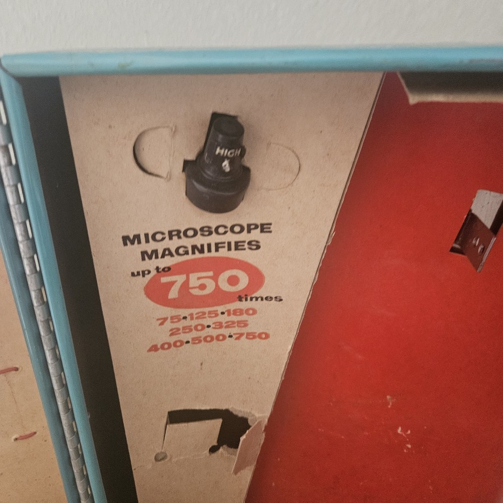 Porter Science ~Microcraft Student Research Microscope Lab~ No. 264 w/ Extras