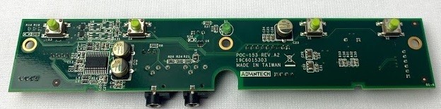 Advantech 19C6015303 POC-153 Control Button Board