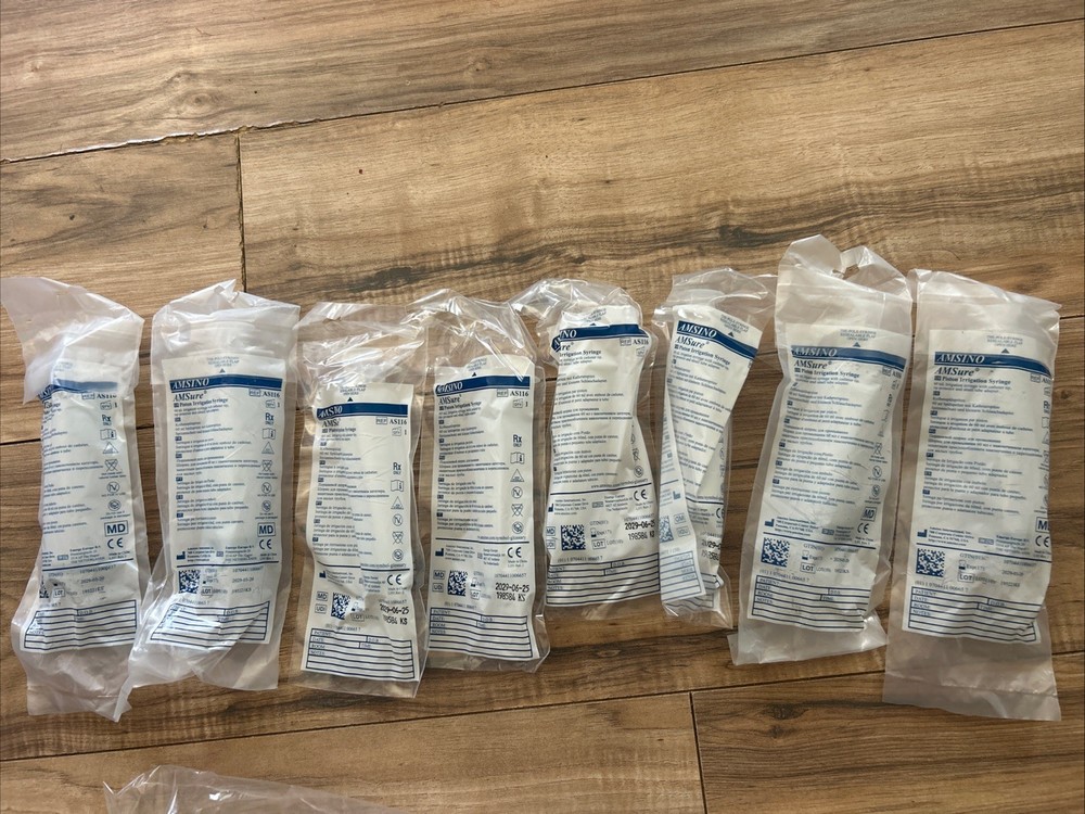 Syringe Piston Irrigation Quantity 8 Amsino Amsure