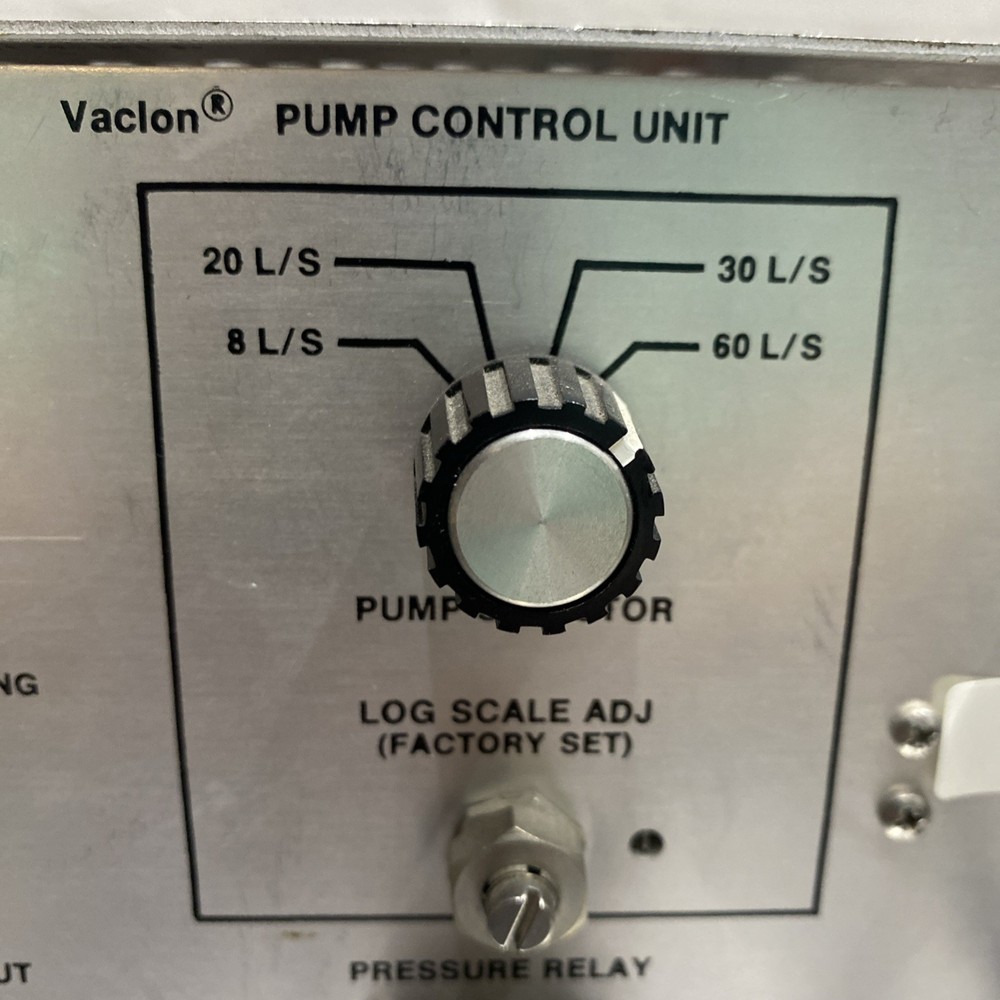 Varian Vaclon Pump Controller Unit Model 921-0062