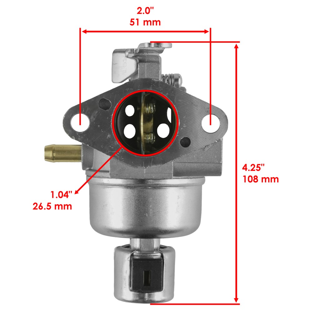 Carburetor For Kohler Courage 26mm 2085333S 2085316S 2085314S 2085301S 2085302S