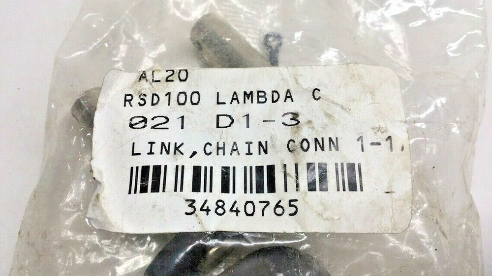 Tsubaki 100LAMCL Conn Link RSD100 LAMBDA C/L Connecting Link # 100