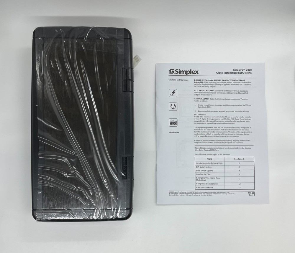 Simplex 6334-9142 - Same Day Shipping (SEALED)