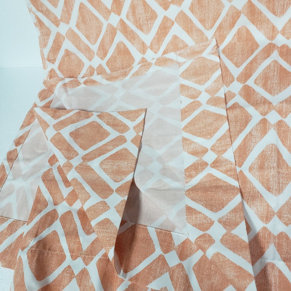 Home Essence Natalie Window Panel, Orange**STAINED**