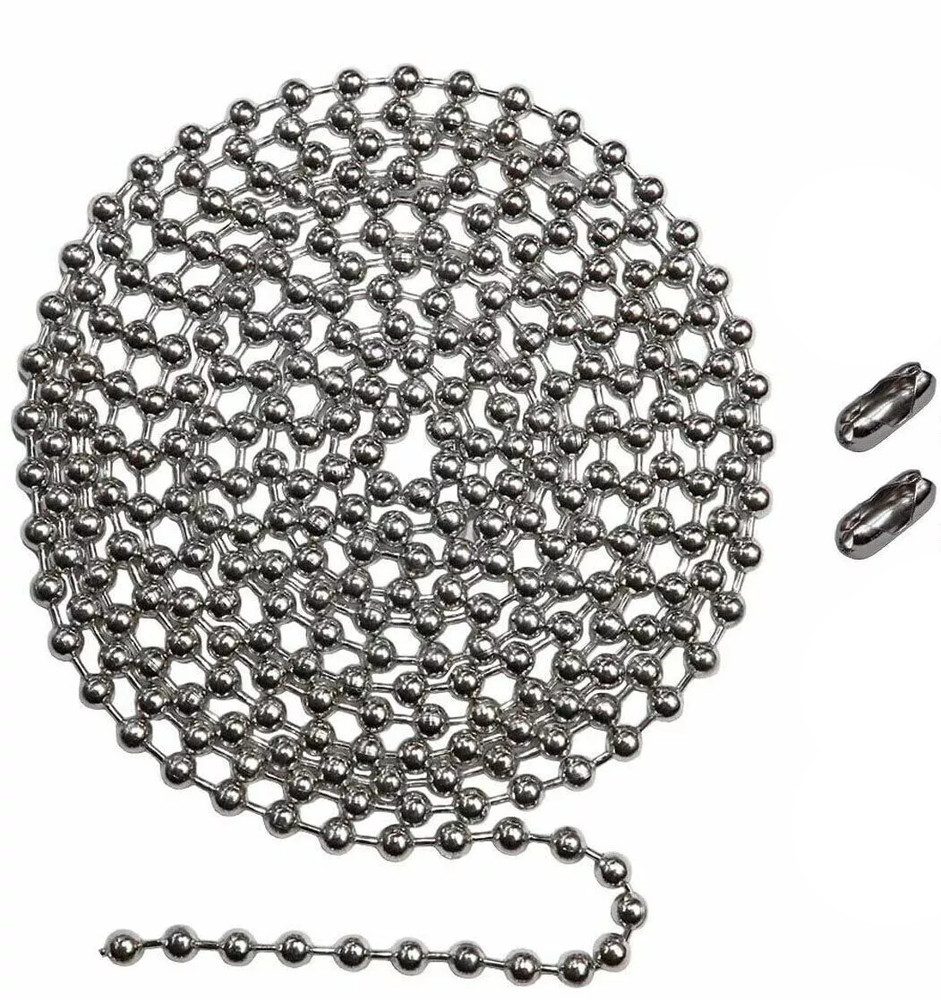 Ceiling Fan & Light Pull Chain Extension w/ Connectors - Cut to Size - US Ship