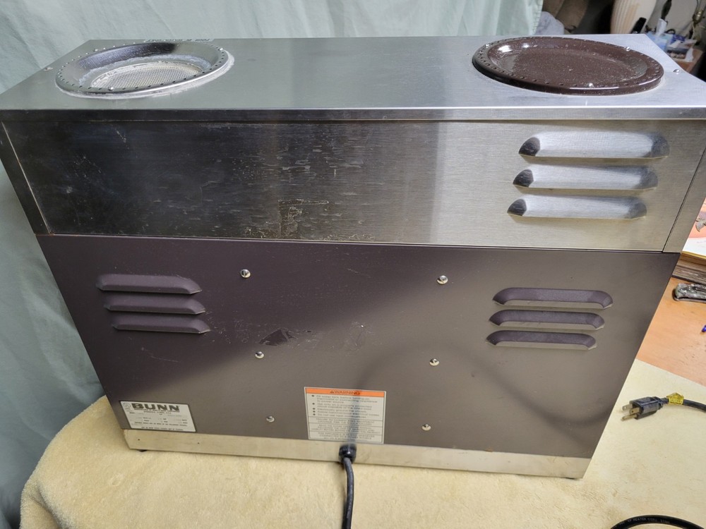 Vintage Bunn Pour Omatic Restaurant Double Pot Coffee Maker Untested
