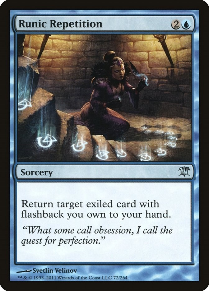 Runic Repetition Innistrad 72 MTG LP