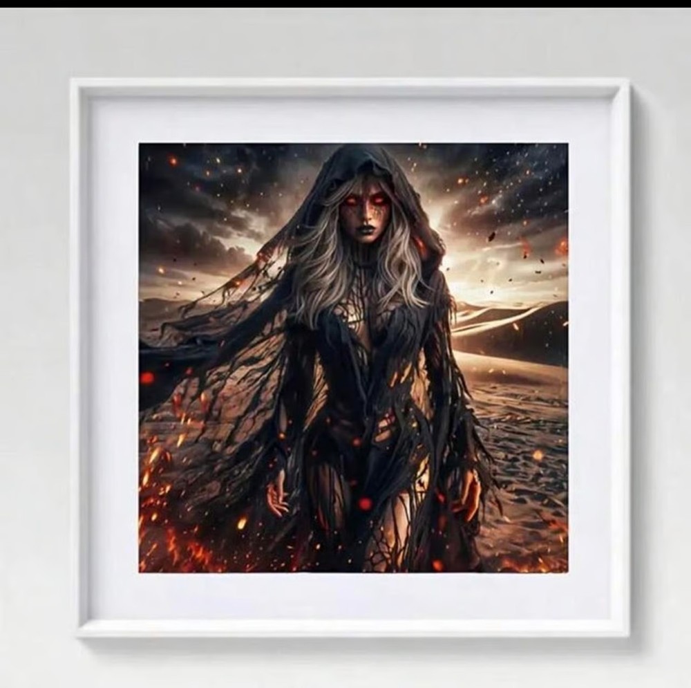 Fantasy Witch 5D Diamond Painting Kit #608
