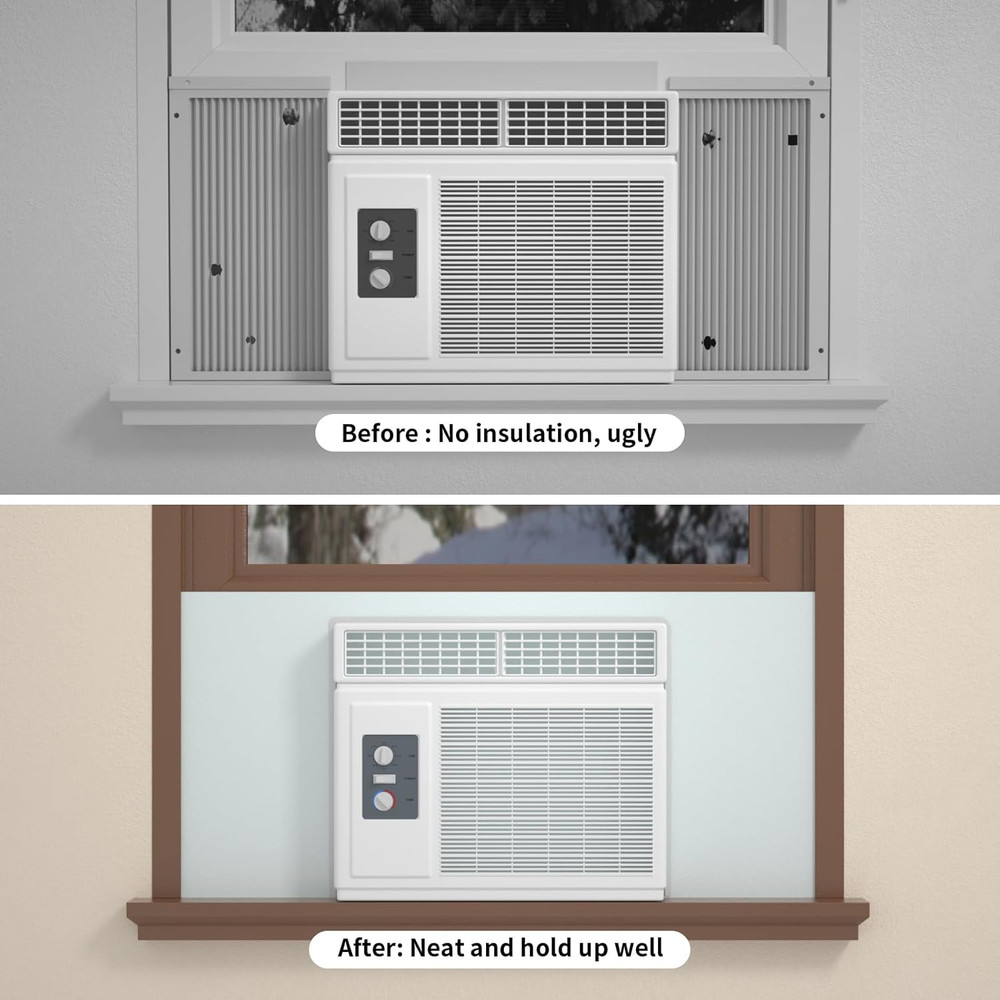 Window Air Conditioner Side Insulated Panel, 1PIC Full Surround Insulation Panel