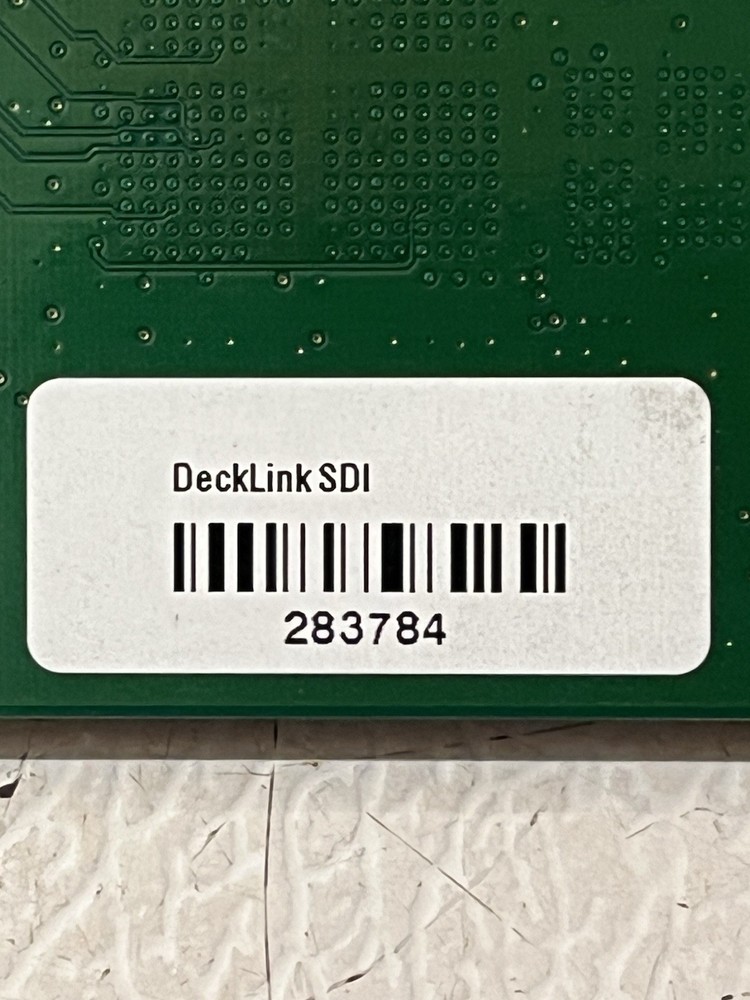 BLACKMAGIC DESIGN DECKLINK SDI VIDEO CAPTURE PLAYBACK CARD BMDPCB39