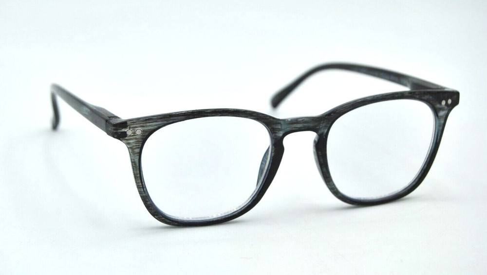 Blue Light Blocking Reading Glasses 132 GRY Translucent PD58.5mm PICK DIOPTER