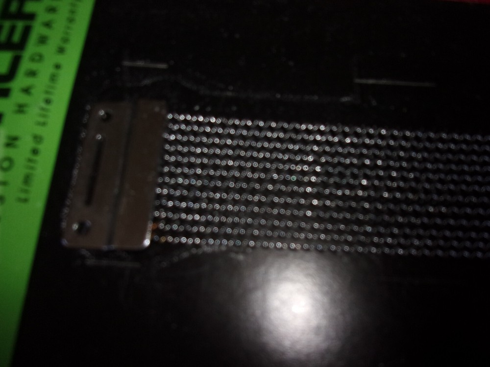 Enforcer for 13" Snare Drum Strainer Wires 1.5" width Chrome with 2 x Strings