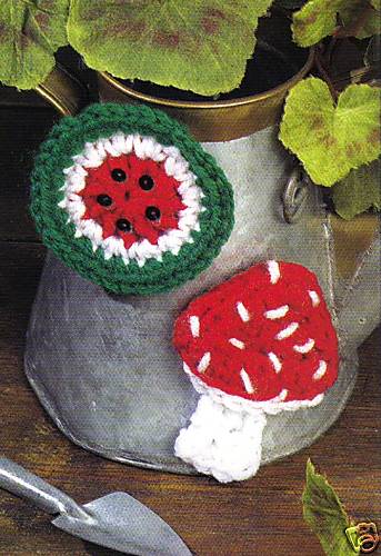 QUICK & Easy Magnets/Decor/CROCHET PATTERN INSTRUCTIONS ONLY