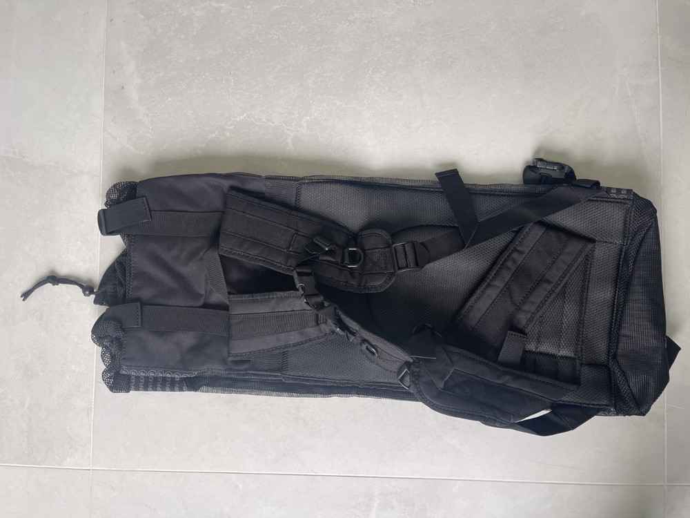 BLACK - Backpack Bag for Inflatable Paddle Boards iSUP