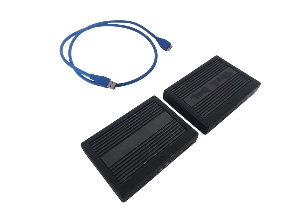 (2) AJA KiStor500USB-R0 512 GB Storage Module (C2066-231)