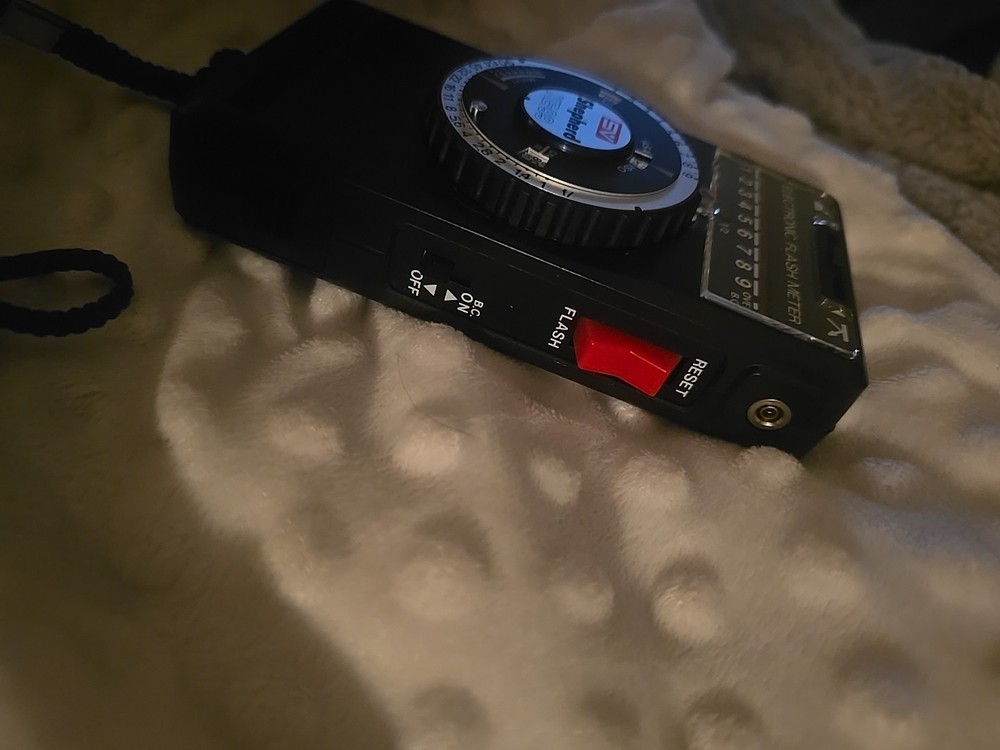 SHEPHERD XE-99 ELECTRONIC FLASH METER With CASE - TESTED