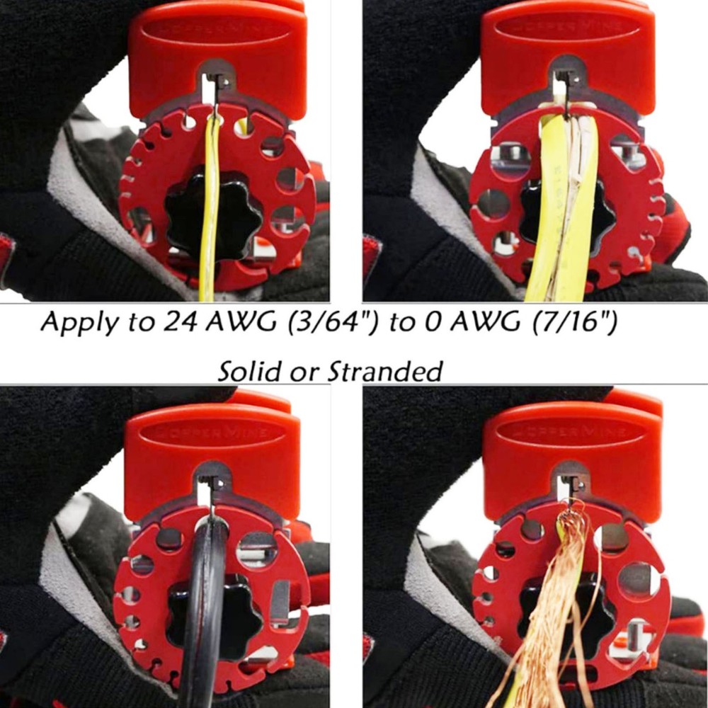 Wire Stripper Tool for Damaging Conductor Protection During Stripping Process