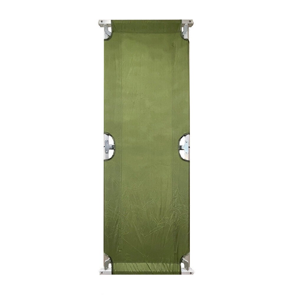 Compact Lightweight FOLDABLE Aluminum Sleeping Cot US Military OLIVE DRAB/FOREST