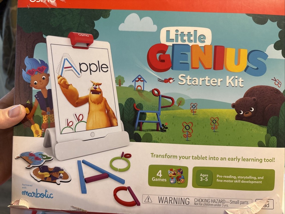 Used Osmo Little Genius Starter Kit for iPad