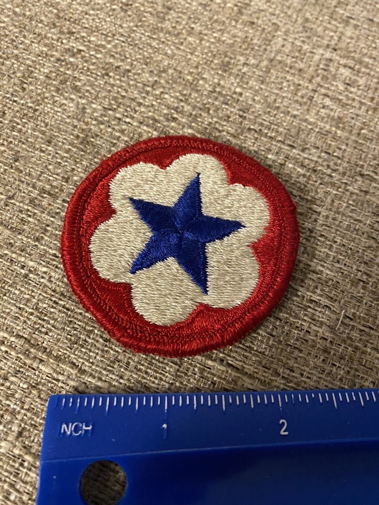 US Army Service Forces Patch Blue Star INV5545