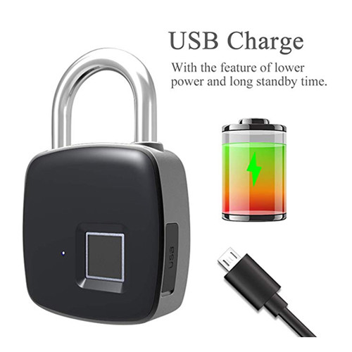 P3 Keyless Fingerprint Padlock