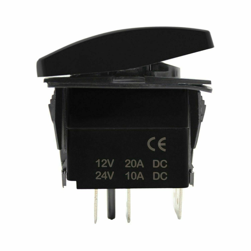 Red Backlit Lights Control Rocker Toggle Switch Button For ATV UTV ARB Carling