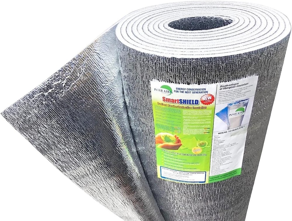 SmartSHIELD Pro 10mm Reflective Insulation Roll - 48"x25ft, Foam Core Radiant